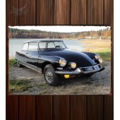 Металлическая табличка Citroen DS 21 Concorde Coupe by Chapron